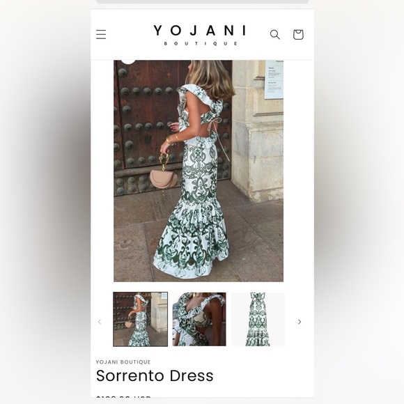 YOJANI BOUTIQUE
Sorrento Dress - Picture 3 of 5